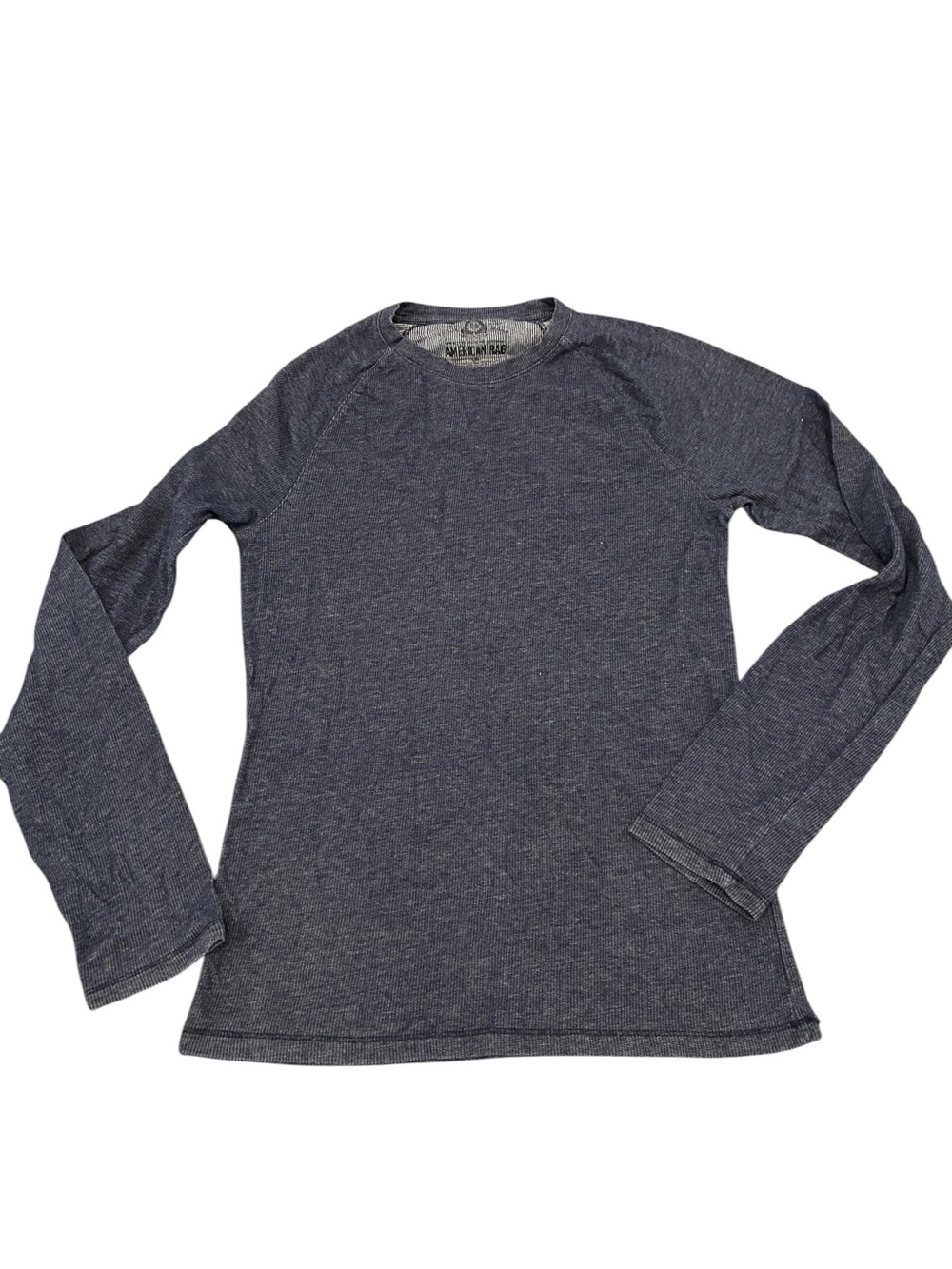 American Rag, women’s,Heathered Navy Long Sleeve Top. VGC.